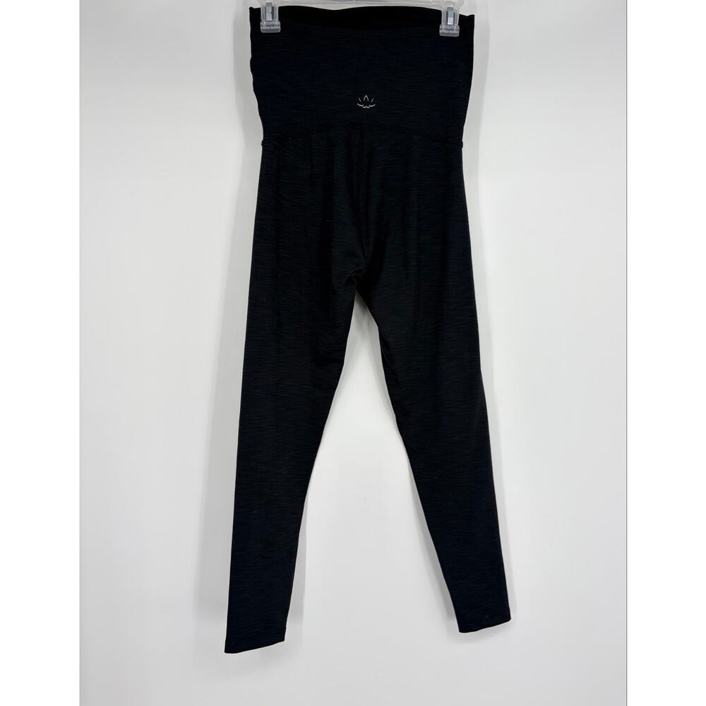 Beyond Yoga Beyond the Bump Maternity Heather Rib Legging - Picture 7 of 11